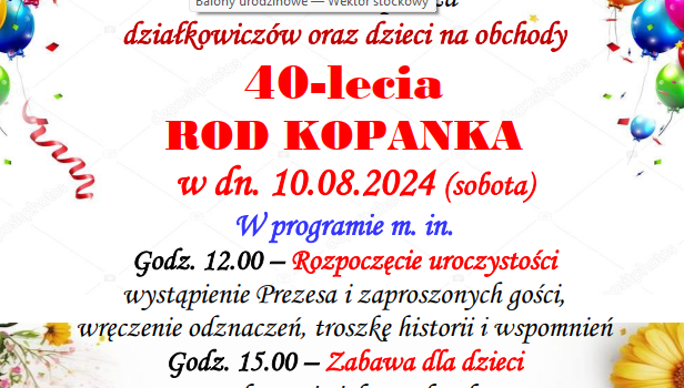 40-lecie ROD Kopanka